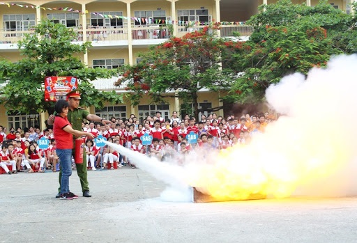 Lồng ghép giáo dục kỹ năng phòng cháy, chữa cháy trong trường học