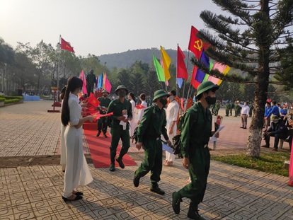 Huyện Lắk tổ chức Lễ giao, nhận quân năm 2021