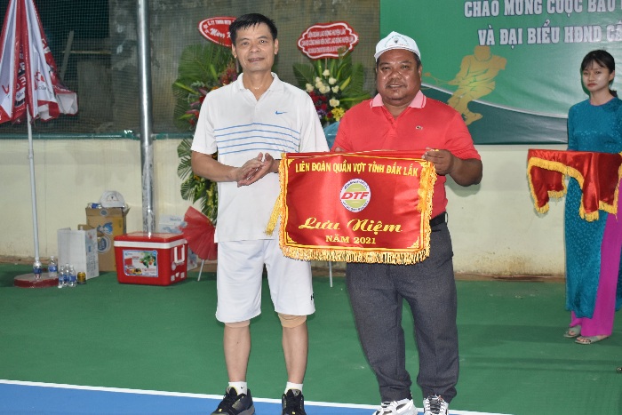 Sôi nổi giải Tennis mở rộng huyện Lắk lần thứ I năm 2021