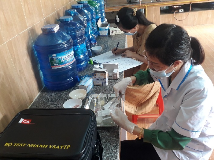Kết quả giám sát ATTP tại kỳ thi tốt nghiệp THPT và tuyển sinh Đại học, giáo dục nghề nghiệp năm 2021 trên địa bàn huyện