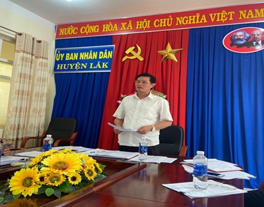 Ban đại diện Hội đồng quản trị Ngân hàng chính sách huyện Lăk tổ chức họp giao ban định kỳ quý I/2023