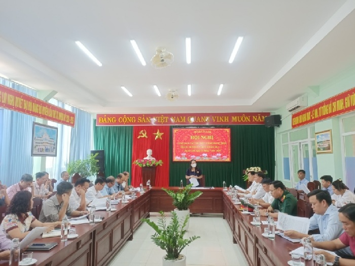Hội nghị giao ban các tổ chức cơ sở đảng trực thuộc Huyện ủy quý II/2023