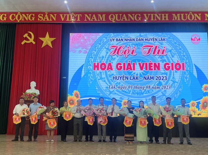 Hội thi Hòa giải viên giỏi huyện Lắk năm 2023