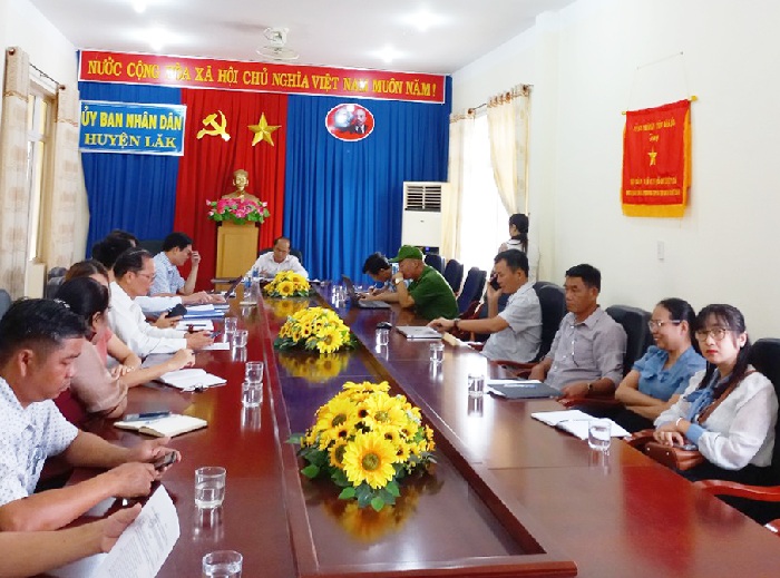 Họp trực tuyến sơ kết công tác cải cách hành chính tỉnh Đắk Lắk 06 tháng đầu năm 2023