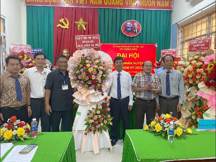 Đại hội Hội Doanh nhân huyện Lắk lần thứ II, nhiệm kỳ 2023 - 2026