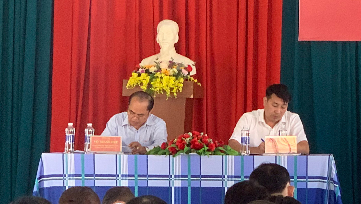 Hội nghị đối thoại, tháo gỡ vướng mắc về giải quyết thủ tục hành chính lĩnh vực đất đai trên địa bàn huyện Lắk