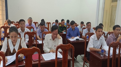 Hội nghị thống nhất các danh mục công trình, dự án đưa vào kế hoạch sử dụng đất năm 2024 huyện Lắk