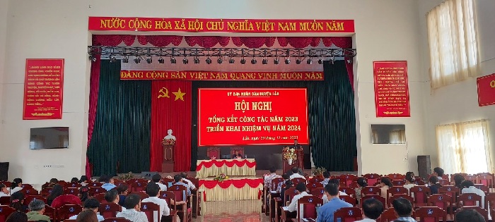 Huyện Lắk tổ chức Hội nghị tổng kết công tác năm 2023,  triển khai nhiệm vụ năm 2024