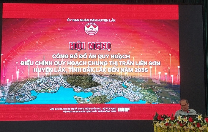 Công bố Đồ án quy hoạch điều chỉnh quy hoạch chung thị trấn Liên Sơn huyện Lắk đến năm 2035