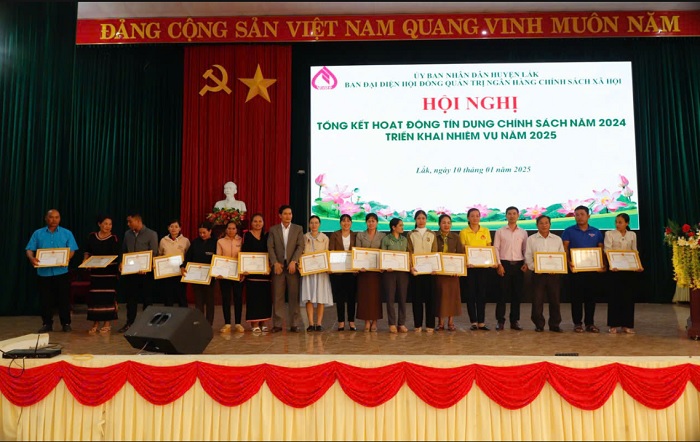 Hội nghị tổng kết hoạt động tín dụng chính sách năm 2024