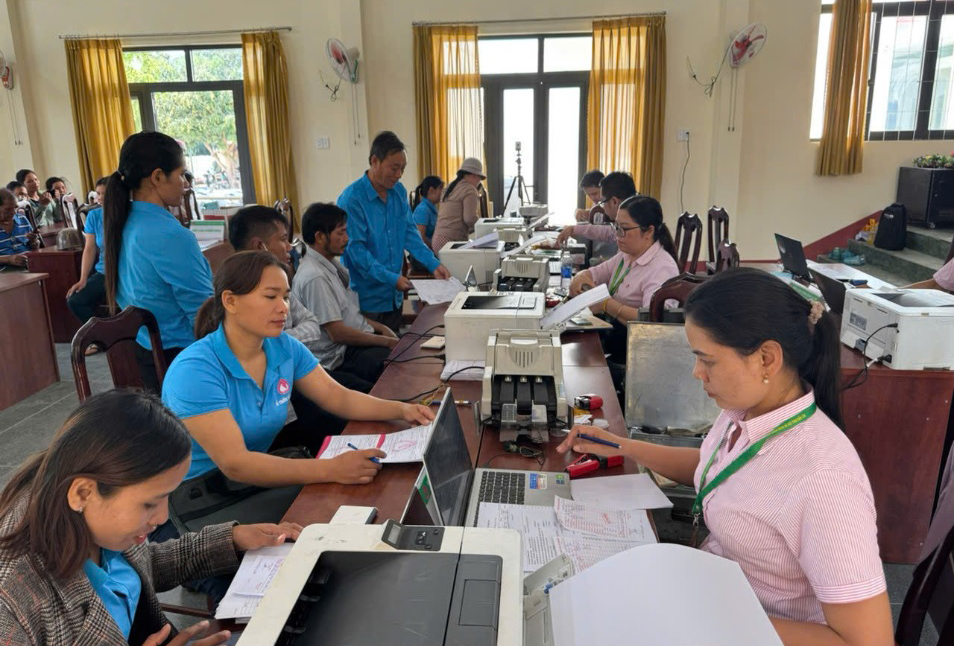 Giải ngân vốn tín dụng chính sách cho hộ nghèo, cận nghèo và các đối tượng chính sách khác trên địa bàn huyện Lắk